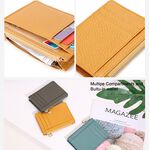 【現貨保固】真皮卡夾小錢包 零錢包 拉鍊零錢包 拉鍊錢包 錢包 鑰匙包 卡夾 皮夾 雙層零錢包 卡夾包 卡片夾 小錢包, , large