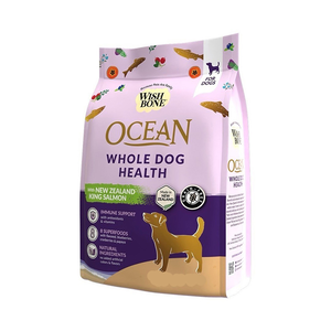 【WISH BONE 香草魔法】無穀全齡犬香草糧9kg-Ocean 國王鮭魚
