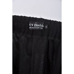 (2XL（含）以上) vv double高腰質感西裝黑色長褲二手衣, , large