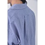 (L) ralph lauren質感格紋藍色襯衫上衣二手衣, , large