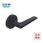 水平鎖 加安牌 台灣製 門鎖 古紅銅 LA2X70G 浴廁鎖 圓套盤 方套盤 內側為按鈕, , large