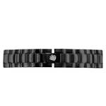 [MEDOTA] ELEGANT GLITTER Shell Surface Pearl And Rose Ladies Watch-Black / EG-11403, , large