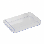 【bestco】日本製淺型冰箱冷藏收納盒-大 (抽屜式手把/耐重3公斤), , large