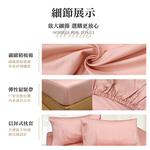 【多利寶寢具】FITNESS 純棉素色單人加大床包枕套組-蔚藍色, , large