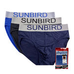 SUNBIRD男親膚舒柔棉三角褲-混色, , large