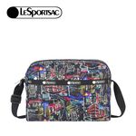 |快速出貨|Lesportsac Daniella Crossbody 都會時尚拉鍊側背包斜背包/ 冬日紐約夜景, , large