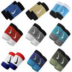 NIKE 吸汗 SWOOSH 加長腕帶 護腕 BASKETBALL系列 N0001586 雙入裝 【樂買網】, , large