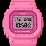 CASIO 卡西歐 G-SHOCK 單色時尚 霧面方形女錶 電子錶-粉紅 GMD-S5610PP-4, , large