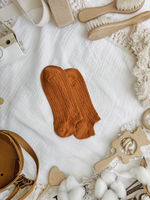 【RUNWAY】《RUNWAY SOCKS》Japanese/Korean Style Candy Socks – 22 Colors, Double Cylinder No-Show Socks – Honey Brown Limited Quantity – While Supplies Last, , large