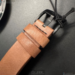 [星晴錶業]新品牌手錶,46mm,AV50631黑色錶面黑錶殼咖啡色真皮皮革錶帶款, , large