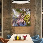 【御畫房】花語系列三 國家一級畫師手繪油畫80×80cm(VF-181), , large