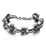 BOMBERG 炸彈錶 全鋼毒蠍手環 (JW-BRCLT-SS.M37.6), , large