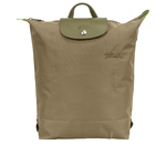 LONGCHAMP Le Pliage M 再生帆布中型折疊後背包/朝鮮薊色, , large