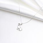 【Angel & Me】傑克羅素梗犬 狗 s925 純銀項鍊 寵物 紀念禮物, , large