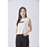 (S) aiqi fushi無袖白色上衣二手衣, , large