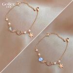 【Gulicc 】古莉可 手鍊 星月鋯石珍珠手鍊, , large