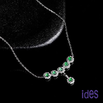 [ides愛蒂思]東方系列設計款玉髓項鍊鎖骨鍊/福氣滿盈, , large