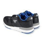 JUMP將門 輕量防水運動男鞋 男運動鞋 慢跑鞋 MIT台灣製造 透氣 耐穿 Q彈 釋壓 抗菌 防臭 耐磨 防滑 黑藍, , large