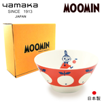 【日本山加yamaka】日本製moomin嚕嚕米彩繪陶瓷碗禮盒1入(MM032-312), , large