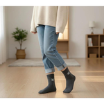 [凱美棉業]6雙組 隨機出色 冬日必備（女款）精緻保暖毛襪 防寒襪 保暖襪 毛襪 長襪 冬天襪-雪花款, , large