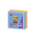 3M 654-4SS-MC1 利貼狠黏便條紙紙磚-混色(多款)654-4SS-MC1, , large
