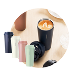 【LocknLock】316 Frosted Insulated Coffee Mug 550ml/mint green (Includes Cup Brush), , large
