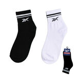 Reebok單入棉感輕履1/2襪, , large