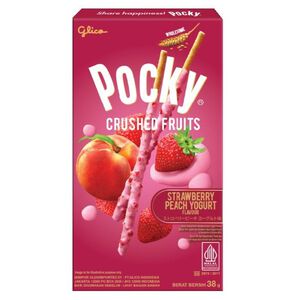 Pocky Crushed Fruit Strawberry Yogurt