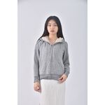 (L) uniqlo內刷毛灰色外套二手衣, , large