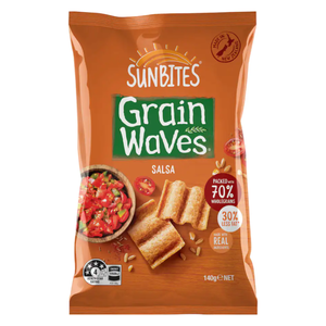 紐西蘭Sunbites多穀波浪脆片-莎莎醬口味