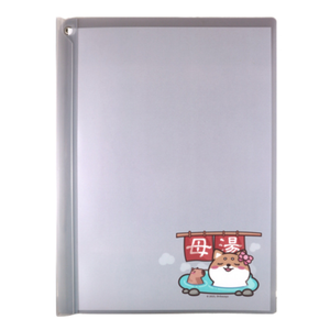 【PENROTE 筆樂】柴語錄A4附桿文件夾 灰