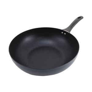 樂司廚品/鑽石不沾深型炒鍋-34cm-1支