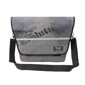 【Niche 樂奇】翻蓋式斜背包 防水郵差包 N-5214