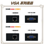 昌運監視器 HD-VGA30 30米VGA網路延長器 免電源, , large
