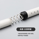 No-drill telescopic pole - white pattern - 0.7-1.1 meters (includes 15 lifting rings), , large