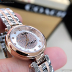 [星晴錶業]COACH手錶,26mm,CH00078銀色錶面玫瑰金錶殼金銀相間精鋼錶帶款, , large