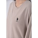 (F) us polo assn棕色長袖上衣二手衣, , large