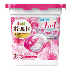 日本PG BOLD 新上市4D洗衣球-療癒花香