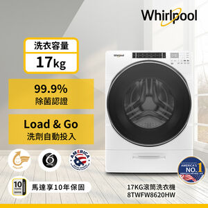 Whirlpool 8TWFW8620HW Washing Machine