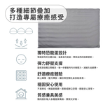 【Monster】 B+ Dinosaur Egg Independent Spring Healing Mat (58x36cm) – Gray, , large