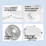 【APEX】360度旋轉DC循環桌風扇, , large