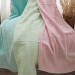 [Kaimei Cotton] 3-pack Random Excellence MIT Taiwan Made 8-ounce Thick Solid Color Pure Cotton Absorbent Large Bath Towel, , large