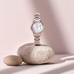 CITIZEN 星辰 XC 輕奢光 光動能鈦金屬電波女錶 送禮推薦-27mm ES9497-96A, , large