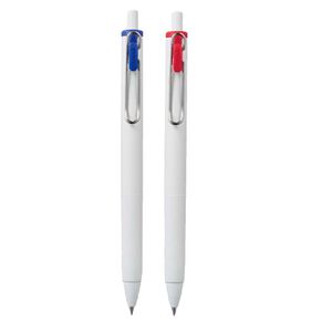 三菱UMNS(0.5)鋼珠筆2入-藍色+紅色
