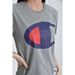 (S) champion棉質純棉灰色短袖上衣二手衣, , large
