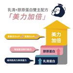 [PROTEIN UP蛋白質博士] 乳清膠原蛋白飲 IA（香蕉牛奶）６入/盒, , large