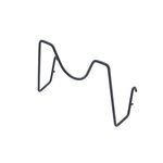 M type hook rack, , large