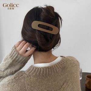 【Gulicc】古莉可 髮夾 韓風 純色 鴨嘴夾