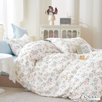 【FOCA】Los Angeles Time | 100% combed cotton bed sheet and pillowcase set - single, , large
