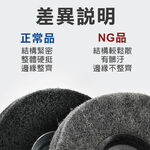 4"碟形不織布輪 碟灰 碟紅 手提砂輪機用 M10*1.5 鎖牙式碟型 #180 #240番 12P, , large